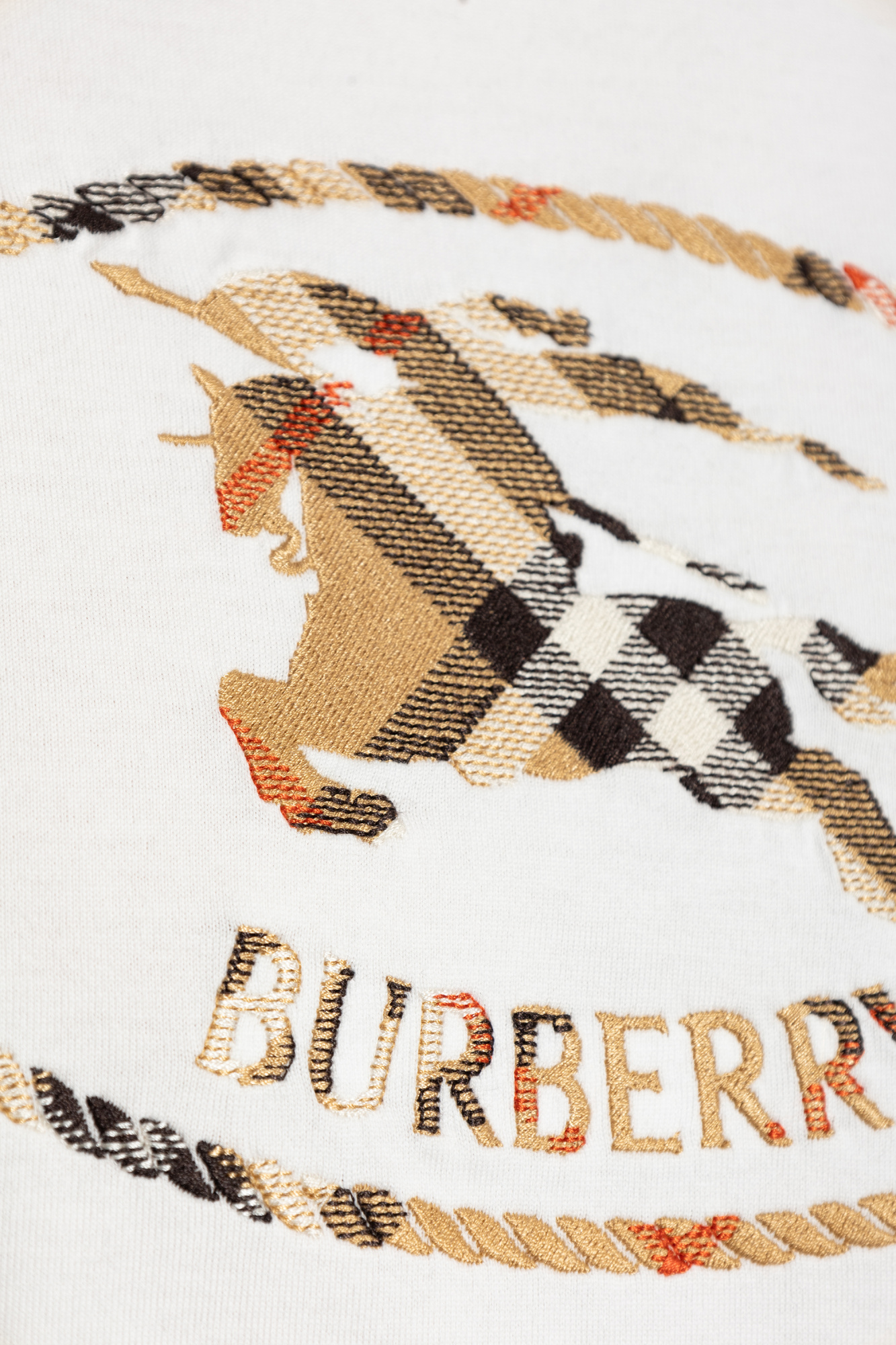 White T-shirt 'Seth' Burberry - Vitkac Canada